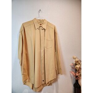 Vintage Nordstrom The Natural‎ Style Cotton Shirt Macau Motorcycle Embroidery M